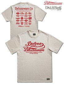 DELUXE WARE（デラックスウェア）・DALEE'S & CO （ダリーズ）8.5oz吊天竺　半袖Tシャツ / BRG-DD3A / BRG-DD3A / Col. NATURAL / Made.In.Japan