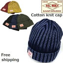 BIG MIKE Knit Cap ワークブランド ニットキャップ ワッチキャップ ニット帽子 アメカジ ビッグマイク 102014000 メンズ レディース ブランドニット帽 ロールアップ オールシーズン メンズニット帽子 レディースニット帽 インディゴ ピグメント染 ビックマイク 2025年新作