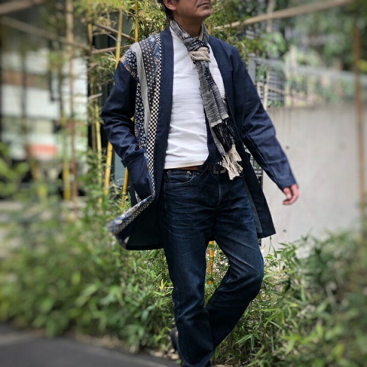 楽天市場 衣櫻 ころもざくら 羽織りデニム シャツコート ロングカーディガン 半纏 法被 純国産 日本製 薄手8oz デニム ジャケット Sa 1324 Made In Japan M L サイズ送料無料 ギフト あす楽 ジーンズカジュアル 藍着堂aikidou