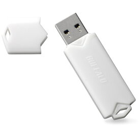 バッファロー USBメモリー RUF3-YUF64GA-WH ホワイト 64GB ★ USB3.2(Gen1)/USB3.1(Gen1) ［USB3.0接続で快適］