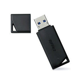 バッファロー USB3.1/USB3.0対応 USBメモリー RUF3-K16GB-BK 16GB ブラック ［小型・軽量 USBメモリー］