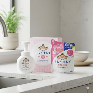 【送料無料】LION キレイキレイ泡ハンドソープセット LBB-8P 内祝い お返し 出産内祝い 香典返し 結婚内祝い 入学内祝い 引き出物 法事 ご挨拶 大量注文可 景品 粗品 賞品 / のし包装 メッセー