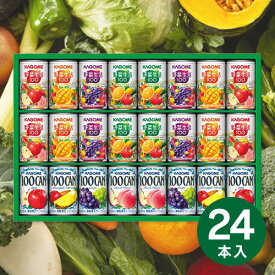 ジュース 【送料無料 送料込※沖縄・離島除く】KAGOME すこやかファミリーギフト 24本 KSR-30P 飲料 ドリンク 野菜ジュース 詰め合わせ 内祝い お返し 出産内祝い 結婚内祝い 快気祝い 入学内祝い 手土産 香典返し／のし包装 メッセージカード無料
