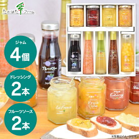 送料無料 送料込※沖縄・離島除く たかはたファーム バラエティセット P-07 調味料 ドレッシング ジャム フルーツソース ギフト 出産内祝い 内祝い 結婚内祝い 快気祝い 入学内祝い 香典返し お返し お供え 贈り物 お礼 粗品 景品