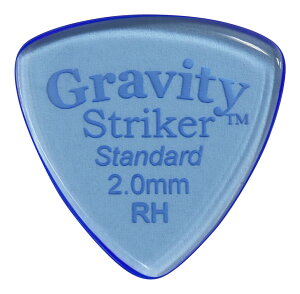 y[ցEEszGRAVITY GUITAR PICKS GSRS2P-RH Striker Standard Speed Bevels(Ep) [2.0 mm/Blue] AN sbN