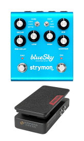 【送料込】Strymon ストライモン blueSky V2+Ampero Press 25k リバーブ /エクスプレッションペダル付