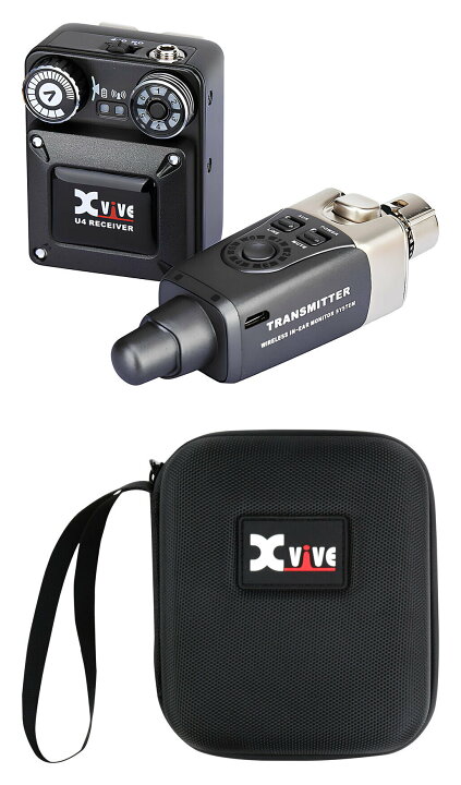 楽天市場】【送料込】Xvive XV-U4+XV-CU4 インイヤーモニター デジタル 