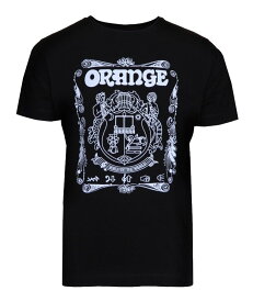 【メール便・送料無料・代引不可】ORANGE Crest T-Shirt Black [Mサイズ] Tシャツ ブラック / オレンジ紋章ロゴ