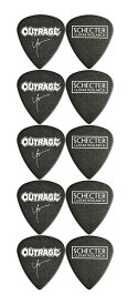 【メール便・送料無料・代引不可】SCHECTER SPA-OR/AY/10枚セット OUTRAGE 阿部洋介 シグネチャー ギター ピック