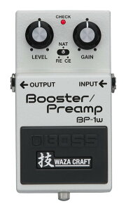 �y�������zBOSS BP-1W Booster/Preamp �Z WAZA CRAFT �u�[�X�^�[�^�v���A���v�y�|�C���g10�{�z