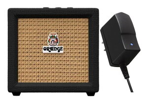 �y�������zOrange CRUSH MINI Black + BOSS PSA-100S2 �X�s�[�J�[�E�A�E�g���� 3W �~�j�E�A���v/�A�_�v�^�[�t