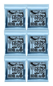 【メール便・送料無料・代引不可】【6セット】ERNIE BALL アーニーボール 2212 [9.5-44] PRIMO SLINKY エレキギター弦