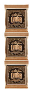 y[ցEEszERNIE BALL 2550 ×3 [10-50] Everlast Extra Light Coated Phosphor Bronze AR[XeBbNM^[
