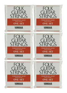 【メール便・送料無料・代引不可】【弦 ×6セット】ヤマハ YAMAHA FS-530 ×6 フォーク弦/ミディアム/セット弦 ×6(FS530)