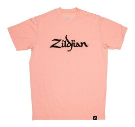 【メール便・送料無料・代引不可】Zildjian ZATS0043 ピンク [Lサイズ] ジルジャン クラシックロゴ Tシャツ NAZLFCLTPL