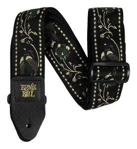 �y���[���ցE���������E����s�zERNIE BALL 5372 Black Pleasant Pheasant �W���J�[�h�D �M�^�[ �X�g���b�v