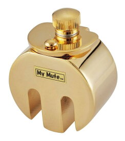 【送料込】My Mute MM-C チェロ用ミュート 4/4サイズ用 大きな消音効果 ねじ固定式 高級金メッキ仕上げ