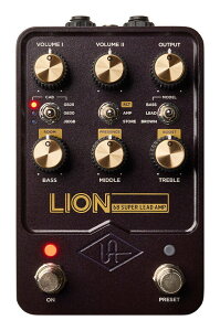 �y�������zUNIVERSAL AUDIO UAFX Lion / �f68 Super Lead Amp �v���L�V�g�[��