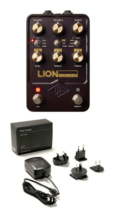 楽天市場】【送料込】UNIVERSAL AUDIO UAFX Lion + 純正アダプター/PSU 