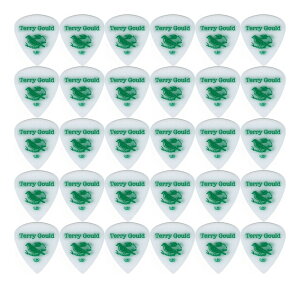 【メール便・送料無料・代引不可】【30枚セット】PICKBOY ピックボーイ Terry Gould GP-TG-TS/08 0.8mm サンドグリップ 滑り止め加工 ティアドロップ ギターピック