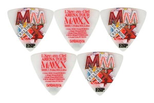 【メール便・送料無料・代引不可】【限定品】【5枚セット】ESP PA-LT10-MMXX WH WHITE L’Arc〜en〜Ciel ARENA TOUR MMXX tetsuya ピック ラルクアンシエル アリーナツアー トゥエンティ トゥエンティ