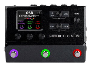 【送料込】LINE6 ラインシックス HX STOMP マルチエフェクター 超コンパクト・プロフェッショナル・ギター・プロセッサー
