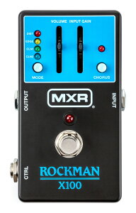 �y�������zMXR MX100 ROCKMAN X100 ANALOG TONE PROCESSOR/�������K�i
