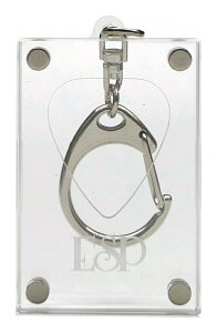 【メール便・送料無料・代引不可】ESP PM-KT-SGZ 「SUGIZO ESPロゴ版」 ティアドロップ型用 ピック モノリス キーホルダー仕様 ピックディスプレイ ピックケース ピックスタンド