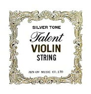 【メール便・送料無料・代引不可】Talent タレント 4/4サイズ バイオリン弦セット ×1 全音楽譜出版 ZEN-…