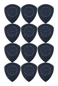 y[ցEEszDunlop 541B114/12Zbg / FLOW NYLON PICK 1.14mm iC M^[ sbN