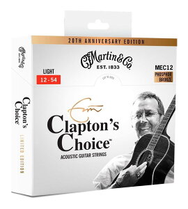 �y���[���ցE���������E����s�zMartin MEC12 20TH ANNIVERSARY EDITION×1�Z�b�g [12-54] Eric Clapton Phosphor Bronze LIGHT �G���b�N�E�N���v�g���V�O�l�`���[�� 20���N�L�O�p�b�P�[�W