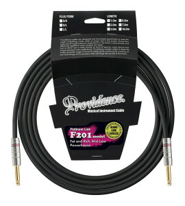 【メール便・送料無料・代引不可】Providence F201 3.0m S/S プロビデンス ギター シールド ケーブル ナチュラル&FATなサウンド