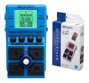 �y�������zZOOM MS-70CDR+(nanoblock NB-MS-50G+�t) ��Ԍn�G�t�F�N�g �}���`�X�g���v