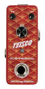�y�������zTeisco Mini Vintage Distortion Pedal �e�X�R �f�B�X�g�[�V���� TSC-01116�y�|�C���g5�{�z