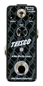 �y�������zTeisco Mini Metal Distortion Pedal �e�X�R ���^�� �f�B�X�g�[�V���� TSC-01121�y�|�C���g5�{�z
