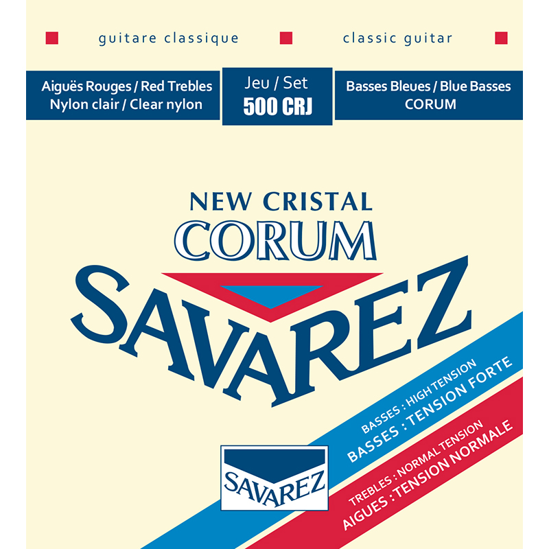 【メール便・送料無料・代引不可】【2セット】SAVAREZ サバレス 500CRJ クラシックギター弦 Mixed tension【smtb-TK】
