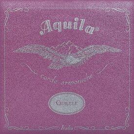 【メール便・送料無料・代引不可】【1セット】Aquila アクイーラ AQ-GUC(96C) Guilele / ギタレレ 弦 4度アップチューニング用