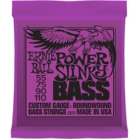 【メール便・送料無料・代引不可】【1セット】ERNIE BALL アーニーボール 2831[55-110] POWER SLINKY ベース弦