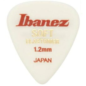 【メール便・送料無料・代引不可】【10枚セット】Ibanez アイバニーズ EL14ST12 SOFT 1.2mm STANDARD 新素材エラストマー ギター ピック