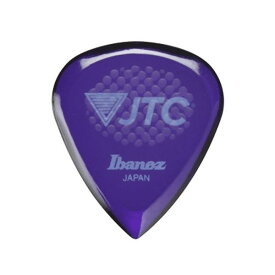 【メール便・送料無料・代引不可】【3枚セット】Ibanez アイバニーズ JTC1R-AMT 紫 新素材 Tritan 高耐摩耗性 ラバーグリップ 滑り止め ギター ピック 2.5mm