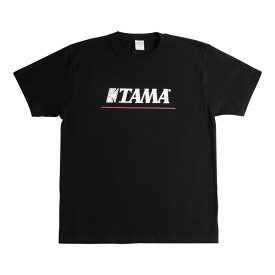 【ポイント5倍】【メール便・送料無料・代引不可】TAMA タマ TAMT004S Sサイズ Tシャツ ブラック / ホワイト ロゴ
