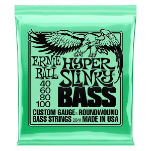 �y���[���ցE���������E����s�z�y2�Z�b�g�zERNIE BALL �A�[�j�[�{�[�� 2841[40-100] HYPER SLINKY �x�[�X��