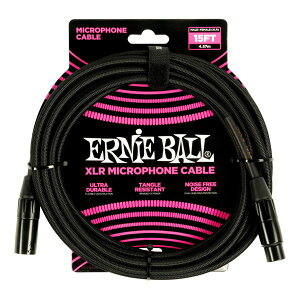 yzERNIE BALL 6391 }CNP[u uCfbhEWPbg 4.57m XLRIX-XLRX