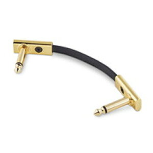 �y�|�C���g5�{�z�y���[���ցE���������E����s�zROCKBOARD by WARWICK Flat Patch Cable �hGold�h 5 �t���b�g �p�b�`�P�[�u�� 5cm L/L