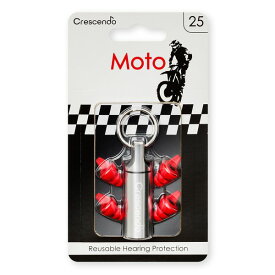 【メール便・送料無料・代引不可】Crescendo Moto 25 モータースポーツ用 イヤープロテクター 耳栓 クレッシェンド