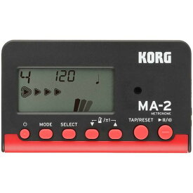 【メール便・送料無料・代引不可】KORG コルグ MA-2-BKRD カード型 電子メトロノーム