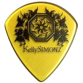 【メール便・送料無料・代引不可】【20枚セット】Kelly SIMONZ（ケリーサイモン） オリジナルピック KSJZ1-100 ウルテム JAZZ III XL 1.0mm Kelly SIMONZ’s BLIND FAITH ロゴ