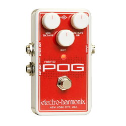 【ご予約商品:5/中旬入荷】【送料込】【国内正規品】electro-harmonix/エレクトロハーモニックスNanoPOGポリフォニック・オクターブ・ジェネレーター【smtb-TK】