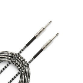 【送料込】D’Addario ダダリオ PW-BG-20BG 6.1m S/S Custom Series Braided Instrument Cables ギター ケーブル