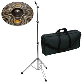 【送料込】【カホン用】MEINL CC10DAS + CS-01 + TCB-200 スプラッシュ シンバル + シンバル スタンド + キャリングバッグ セット